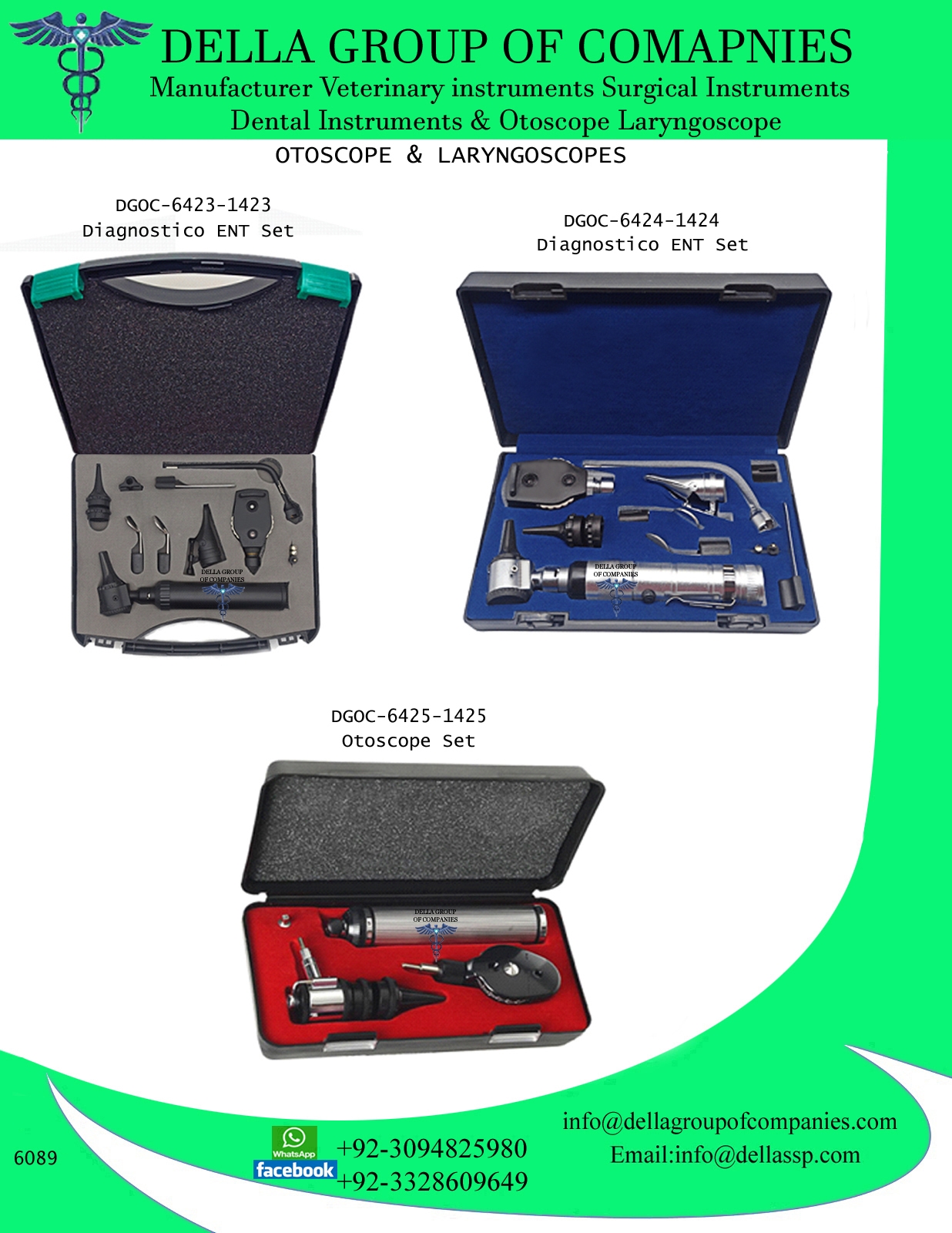 Otoscope & Laryngoscopes